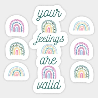 Your Feelings Are Valid Sticker